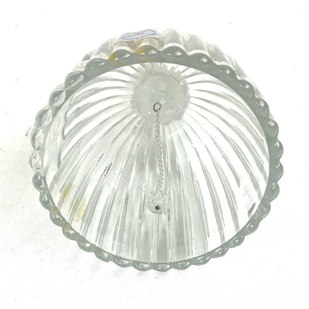 VTG Goebel Clear German Crystal Glass Bell 1978 Praying Choir Child Christmas - Picture 4 of 11